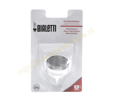 Bialetti filter van koffiezetter 800102 2-kops