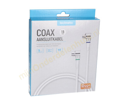 Technetix antennekabel 1.5m 4K Ultra HD 11201510