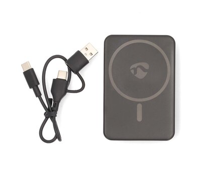 Nedis wireless powerbank 5000 mAh USB UPBKW15W5000BK
