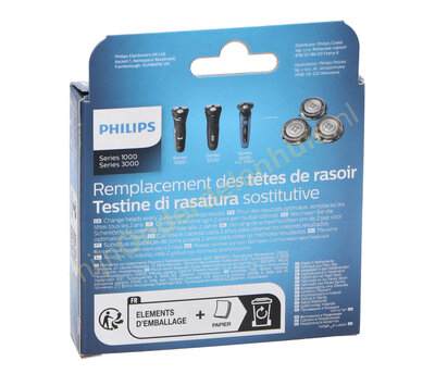 Philips scheerkoppen van scheerapparaat SH30/50