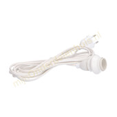EGB Universeel snoer voor verlichting E14 3.7m wit