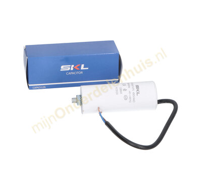 SKL condensator 31,5uF-450V met kabel