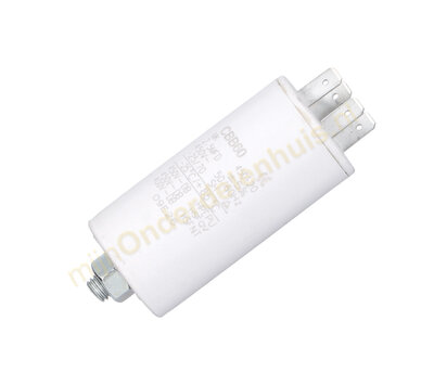 Condensator 2,5uF-450V met AMP-aansluiting