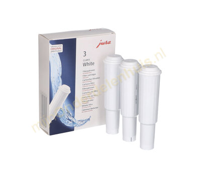 Jura waterfilters van koffiemachine Claris White 68739
