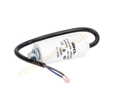 SKL condensator 6,3uF-450V met kabel