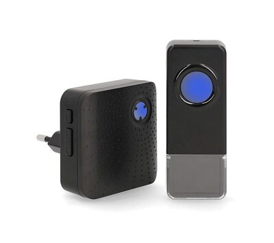 Nedis draadloze deurbel DOORB310BK