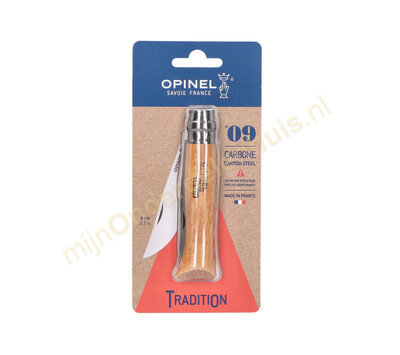 Opinel zakmes Nr 9 Classic Carbon 5018-09 8