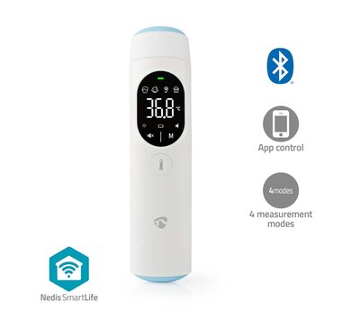 Nedis SmartLife infrarood thermometer BTHTIR10WT