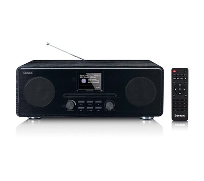 Lenco DAB+ FM-radio met CD/MP3 speler Bluetooth DAR-061BK