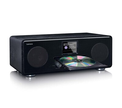 Lenco DAB+ FM-radio met CD/MP3 speler Bluetooth DAR-061BK