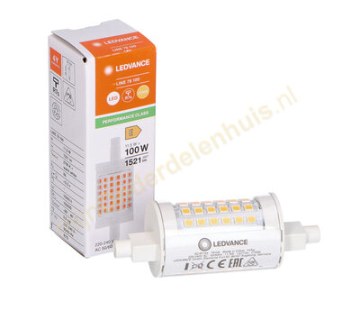 Ledvance LED buislamp dim 78mm 11,5/100W/2700k R7s