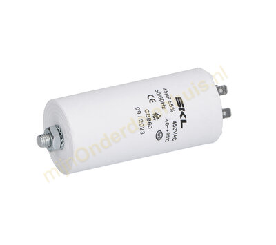 SKL condensator 45uF-450V met AMP-aansluiting