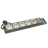 Brennenstuhl Brennenstuhl tafelcontactdoos 5-voudig zwart 1153380115