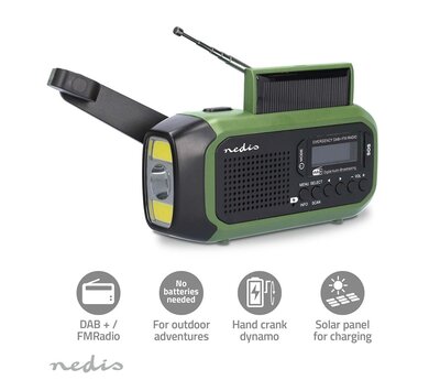 Nedis noodradio RDDBCR2000GN