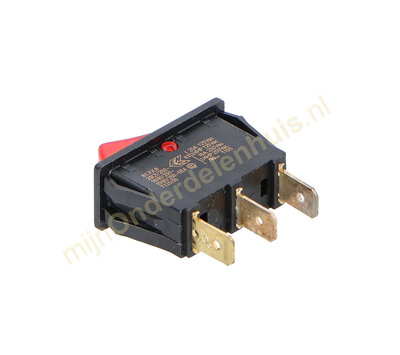 Universele inbouw wipschakelaar rood 365281322