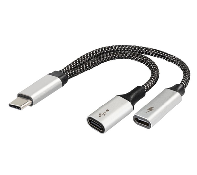USB-C naar 2x USB-C splitter kabel 705342