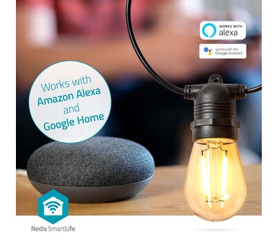 Nedis SmartLife10 LED decoratieve verlichting WIFILP01F10