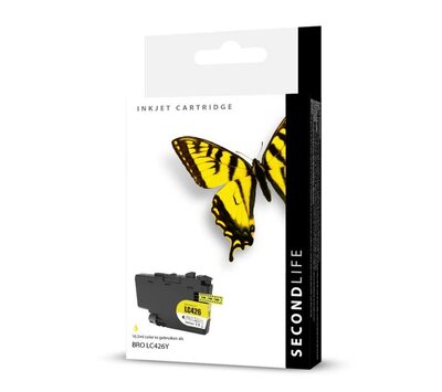 SecondLife inktcartridge voor Brother LC426Y