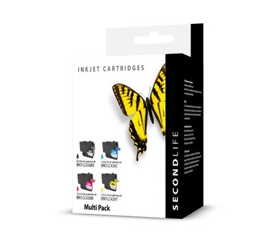 SecondLife inktcartridge voor Brother LC426 Multipack