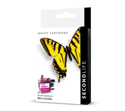 SecondLife inktcartridge voor Brother LC422M XL