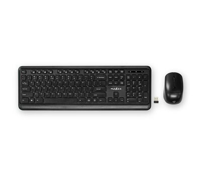 Nedis toetsenbord+muis voor computer KBMC100BKUS