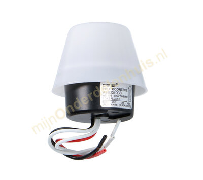 Photocontrol opbouw schemerschakelaar tot 10Amp 105-300V  ASB2310GS