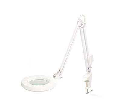 Vergrootglas met lamp en tafelklem 6W MAGLE2WT