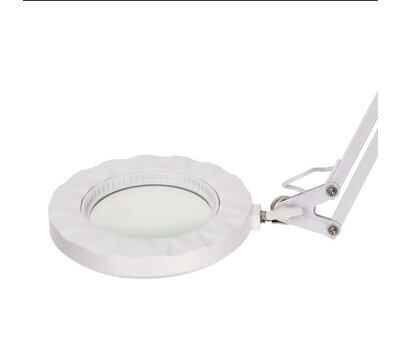Vergrootglas met lamp en tafelklem 6W MAGLE2WT