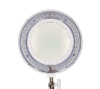 Vergrootglas met lamp en tafelklem 6W MAGLE2WT