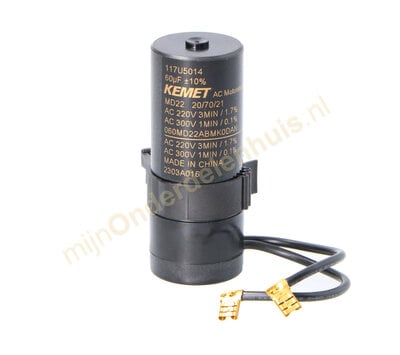 Universele condensator 117U5014 60uF 220/300Volt