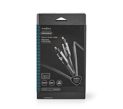 Optisch digitale audiokabel 5m CATB25000GY50