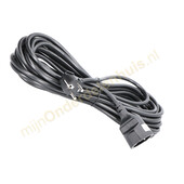 VB VB verlengsnoer met randaarde 10m zwart 41336