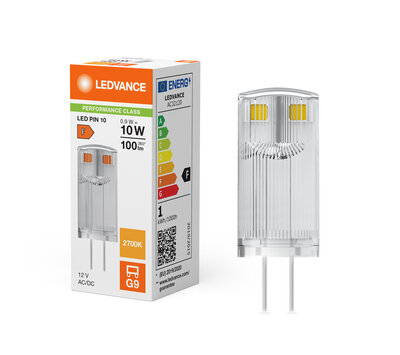 Ledvance LED steeklamp PIN10 0.9/10W/2700k 12V G4