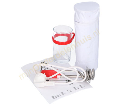 Universele dompelaar in reisetui + glas