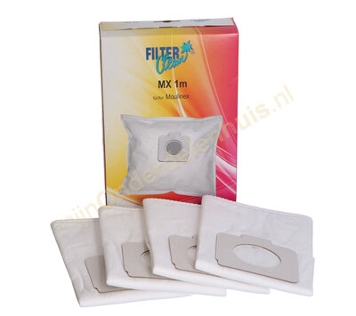 FilterClean stofzuigerzakken voor Moulinex Compact