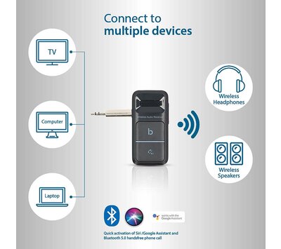 Nedis bluetooth®-ontvanger BTRC3024BK