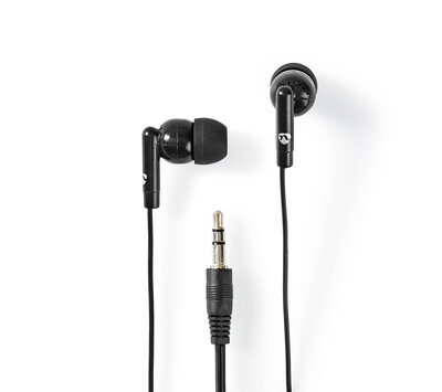 Nedis bedrade hoofdtelefoon HPWD1000BK