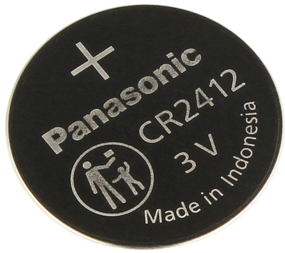 Panasonic knoopcel CR2412 3V Lithium