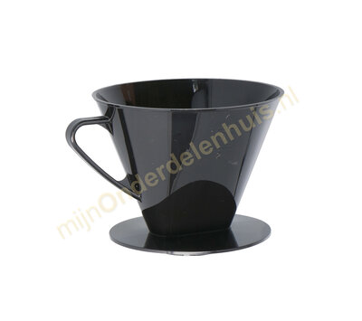 Koffiefilter houder nr 4 zwart