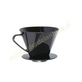 Universeel Koffiefilter houder nr 2 zwart