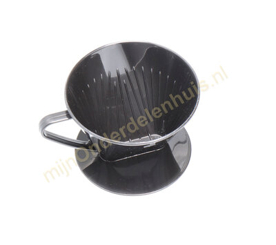 Koffiefilter houder nr 2 zwart