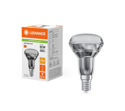 Ledvance LED reflectorlamp 36° R50 4.3/60W/2700k E14