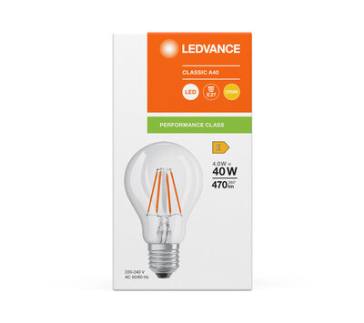 Ledvance LED lamp Classic 3.4/40W/2700k E27