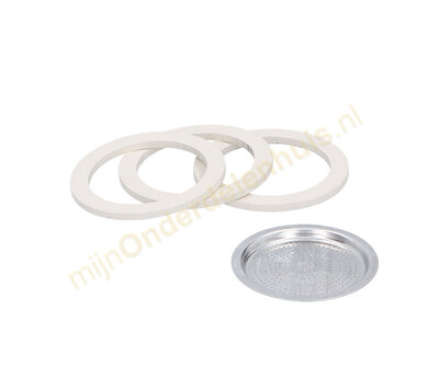 Bialetti filter van koffiezetter 800033 3/4-kops