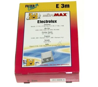FilterClean stofzuigerzakken van Electrolux Mondo