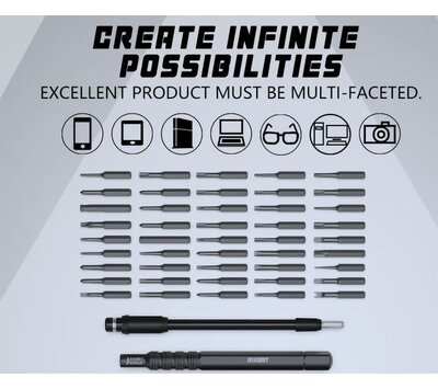 Jakemy universele schroevendraaierset JM-8175