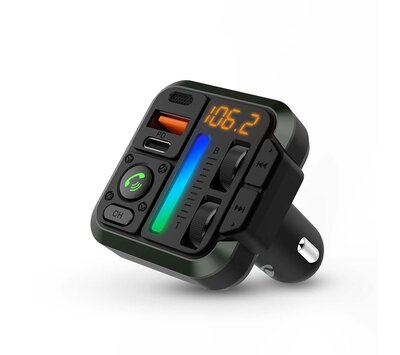 Nedis FM transmitter voor in de auto CATR2024BK
