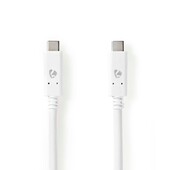 Nedis USB-C naar USB-C kabel 1m 3.2 GEN2 CCGW64750WT10