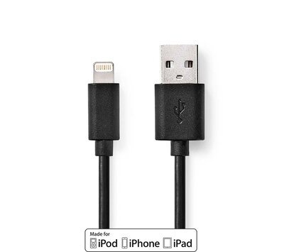Apple Lightning laad-/datakabel voor iPhone 1m CCGB39300BK10