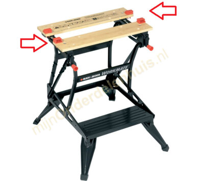 Black&Decker klem van  Workmate 80753002